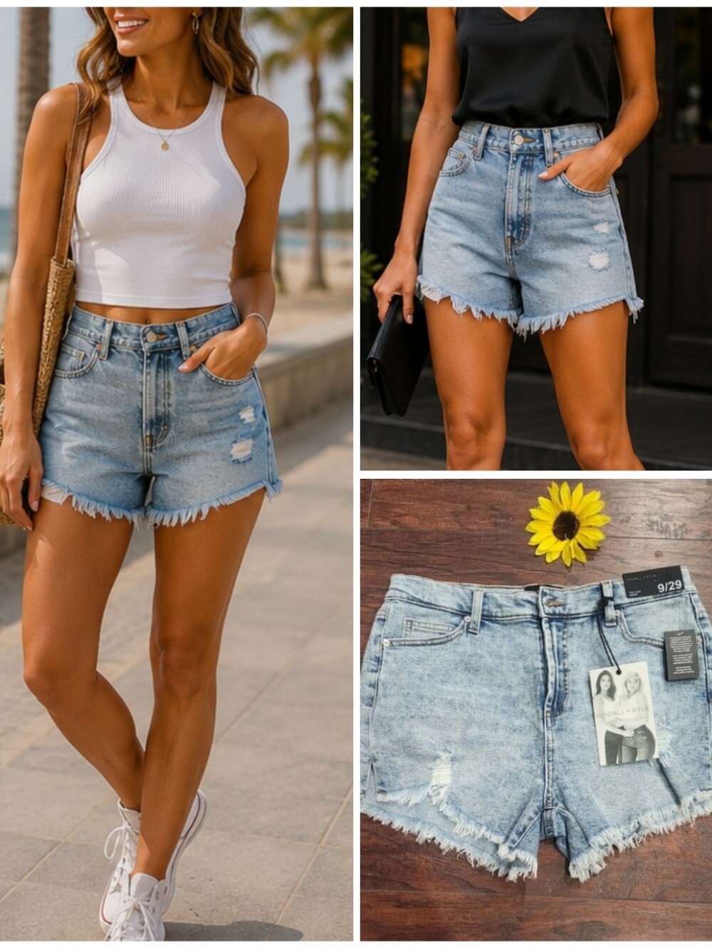 NWT KENDALL+KYLIE HIGH WAISTED SHORTS ✨️The Icon Shorts